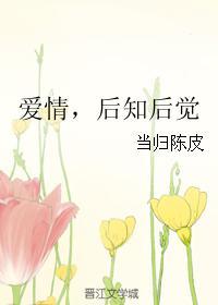 爱情，后知后觉封面