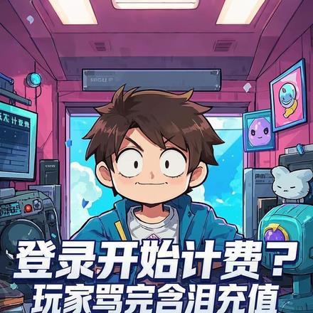登录开始计费？玩家骂完含泪充值封面