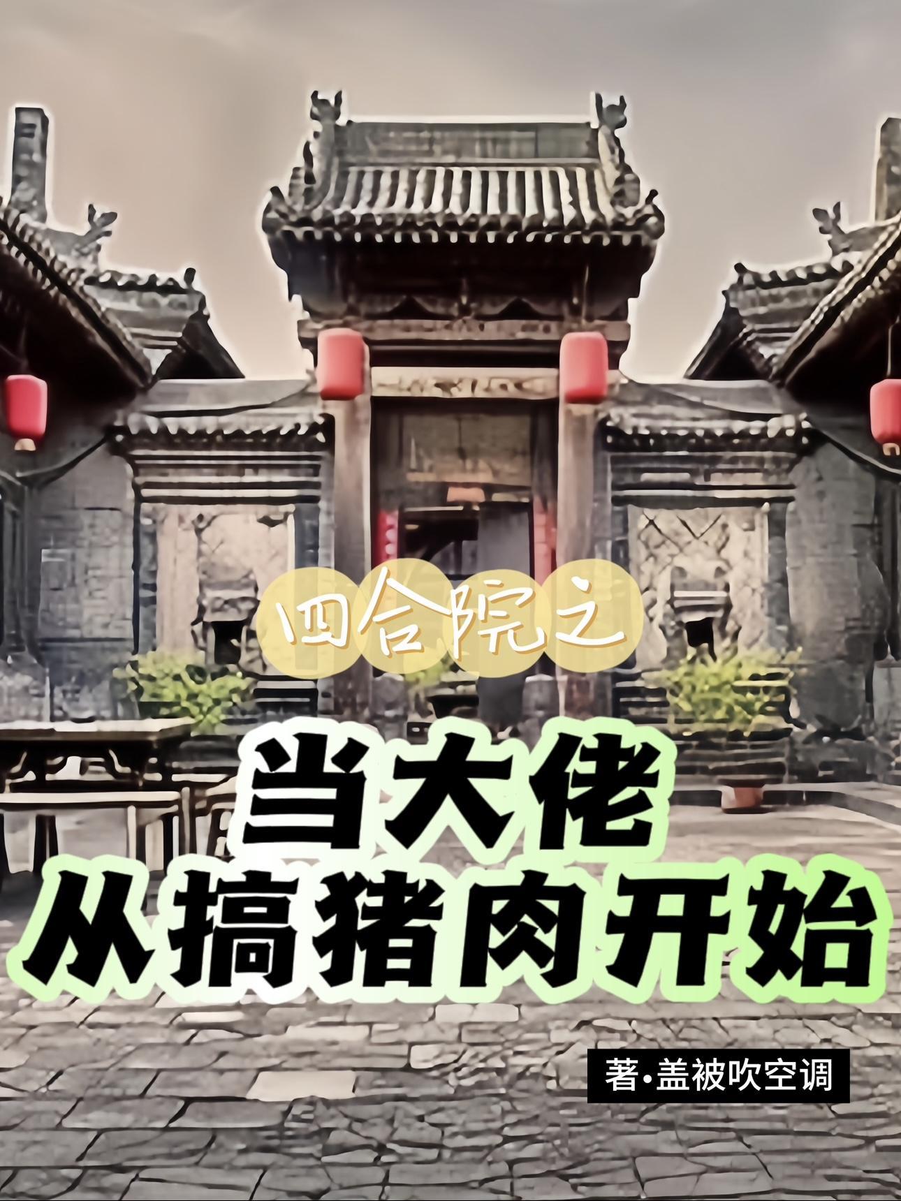 四合院之当大佬从搞猪肉开始封面