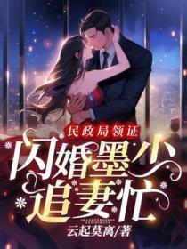 民政局领证，闪婚墨少追妻忙封面