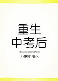 重生中考后封面