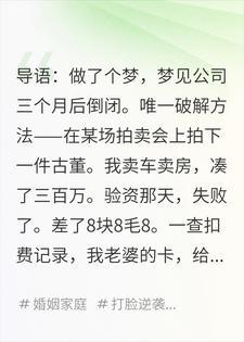差8块8错失翻盘，流水曝光我才知七年被掏空封面