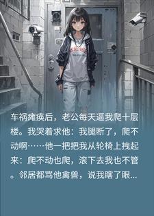 他逼我爬十楼，我站起来，他傻了封面
