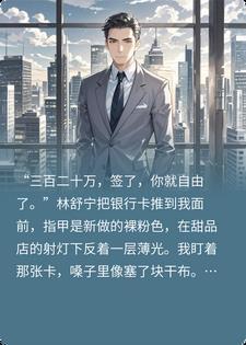 拿着三百二十万分手费，我冷眼看拜金前妻人财两空封面