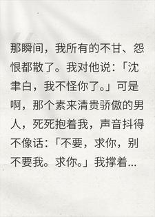 他为白月光逼我背锅，我转身离婚封面