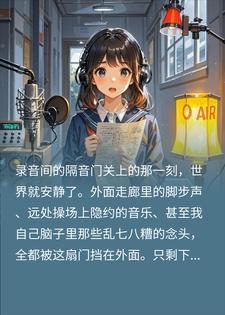 暗恋学姐的电台被她听见了封面