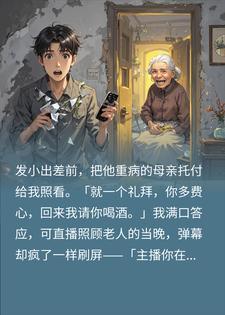 发小让我帮忙照顾他妈，弹幕却说他妈已经死了封面