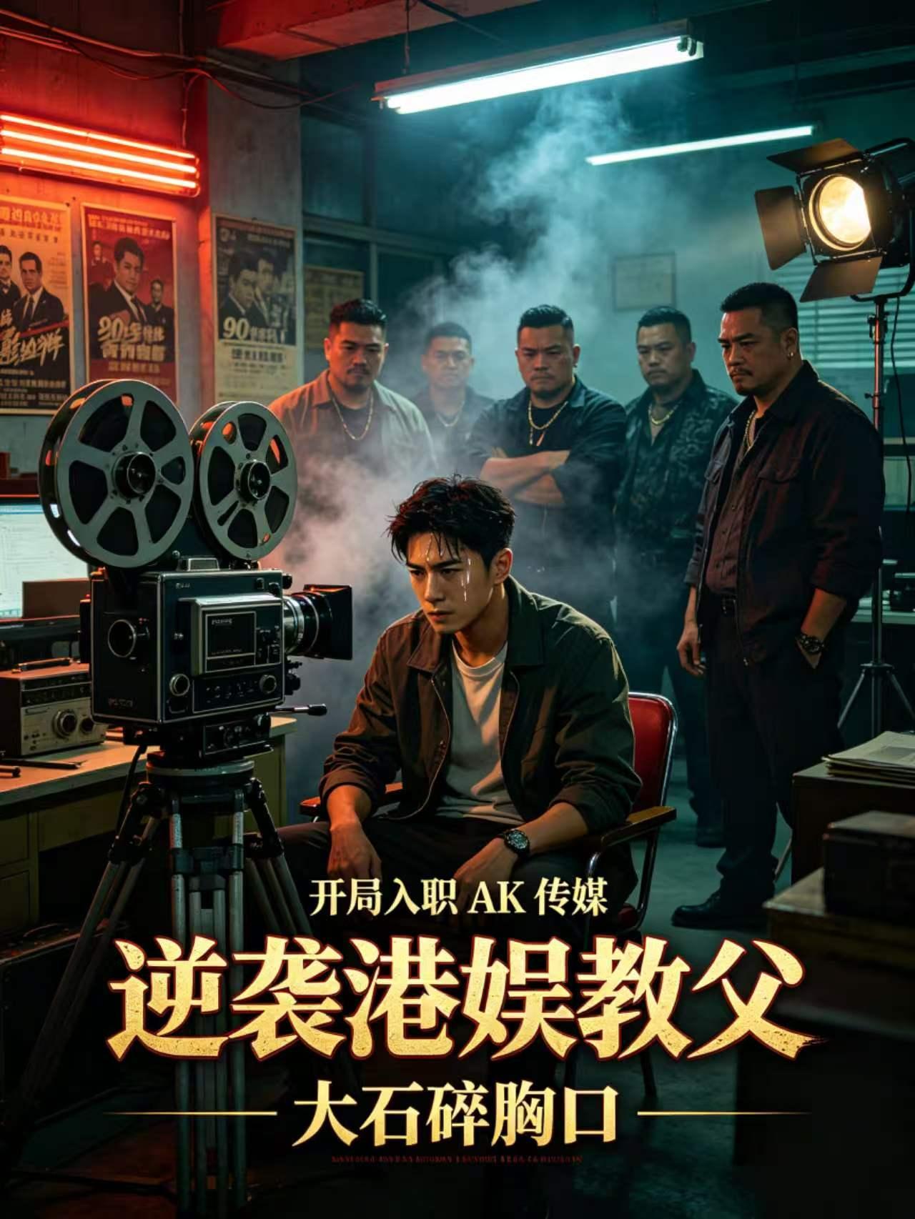 《开局入职AK传媒，逆袭港娱教父》封面