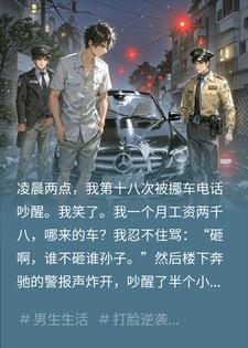 被挪车电话吵醒十次，我一句话同事的奔驰被砸了封面