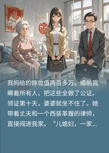 我把陪嫁做了财产公证后，想吃绝户的婆家破防了封面