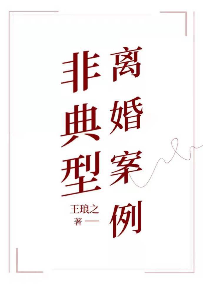 非典型离婚案例封面