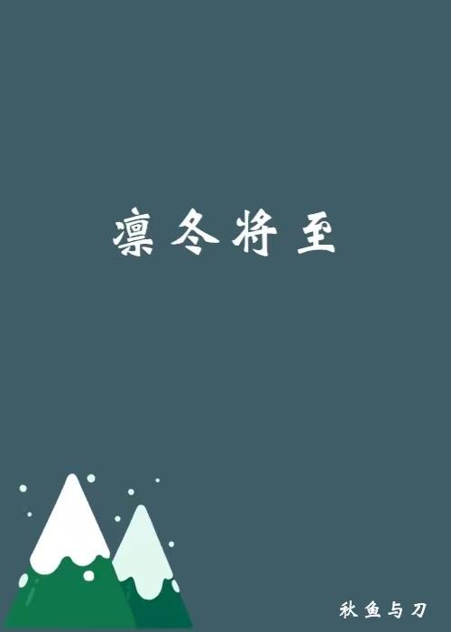凛冬将至封面