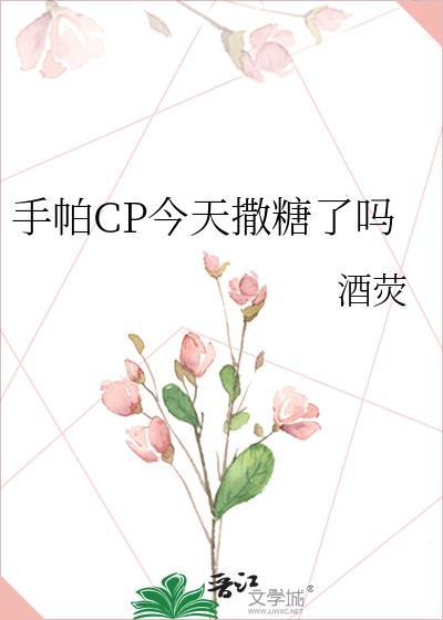 手帕CP今天撒糖了吗封面
