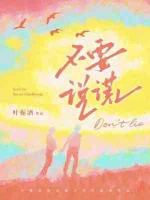 不要说谎封面