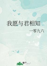 我愿与君相知封面