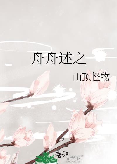 舟舟述之封面