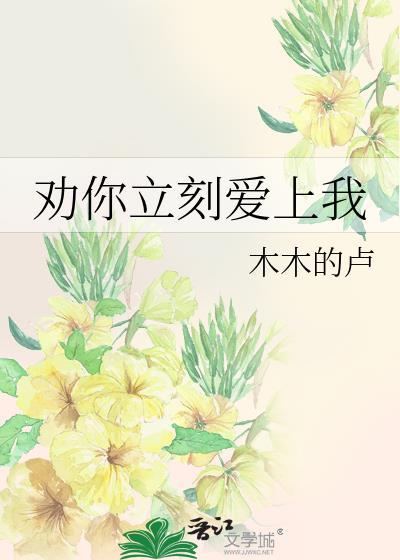 劝你立刻爱上我封面