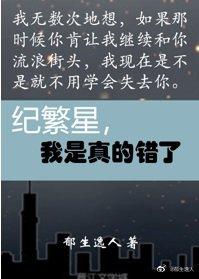 纪繁星，我是真的错了封面