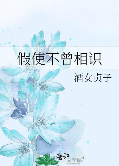 假使不曾相识封面