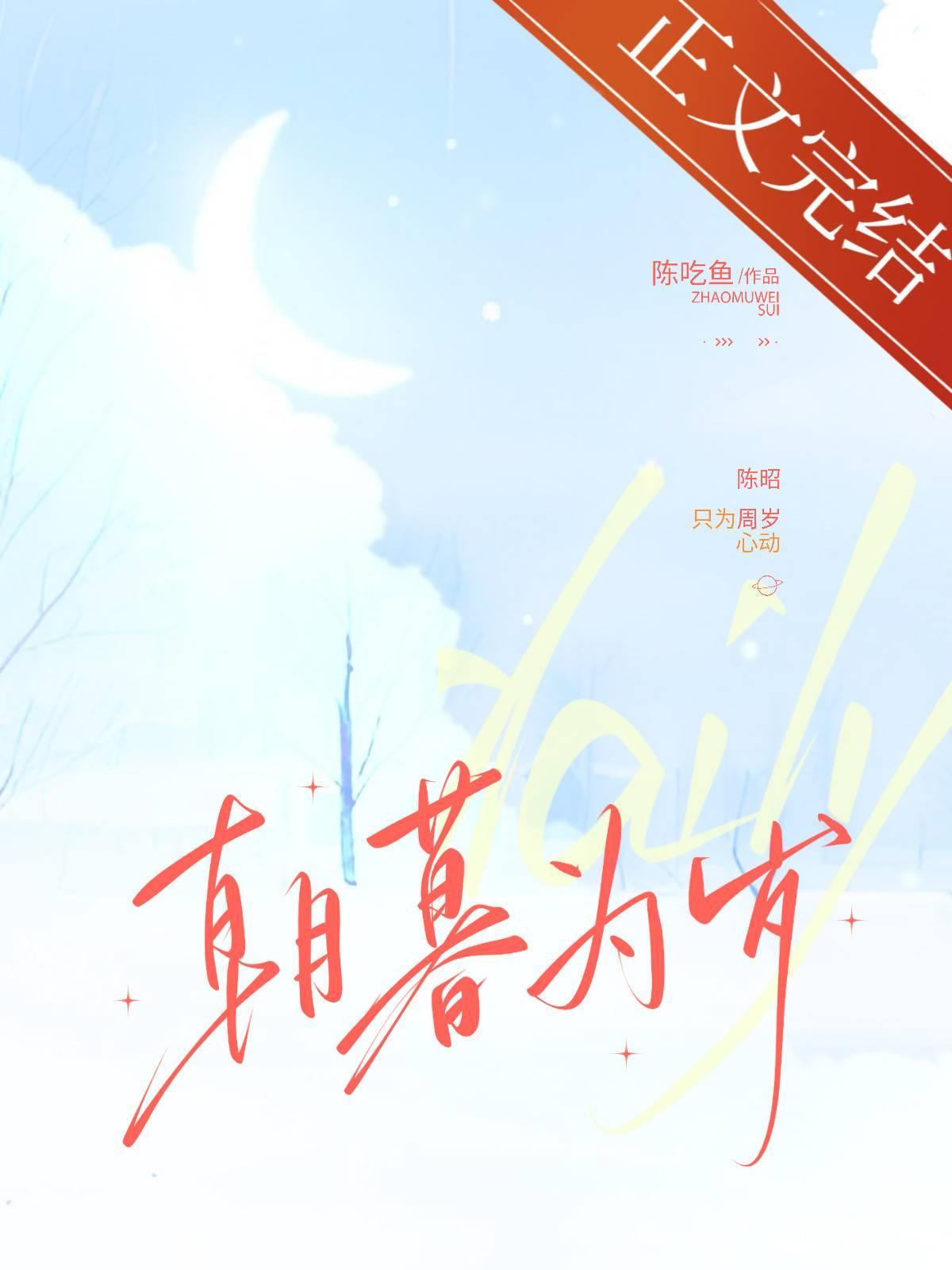朝暮为岁封面