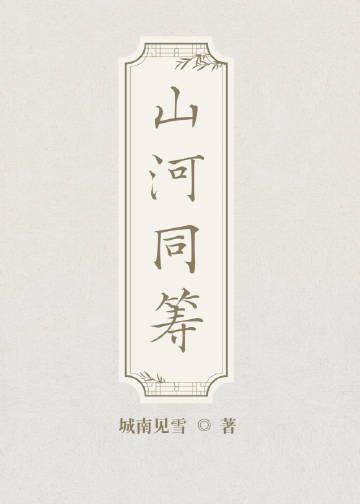 山河同筹封面