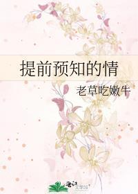 提前预知的情封面